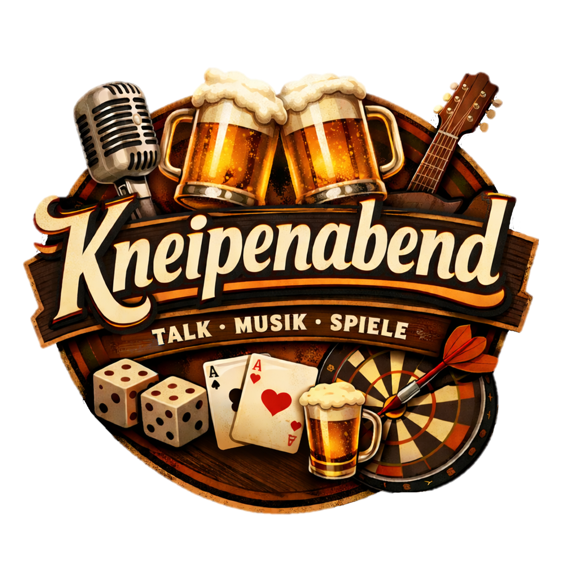 Kneipenabend - Talk, Musik und Spiele in Bochum